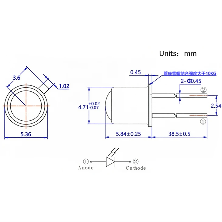 Red Light Emitting Diode factory